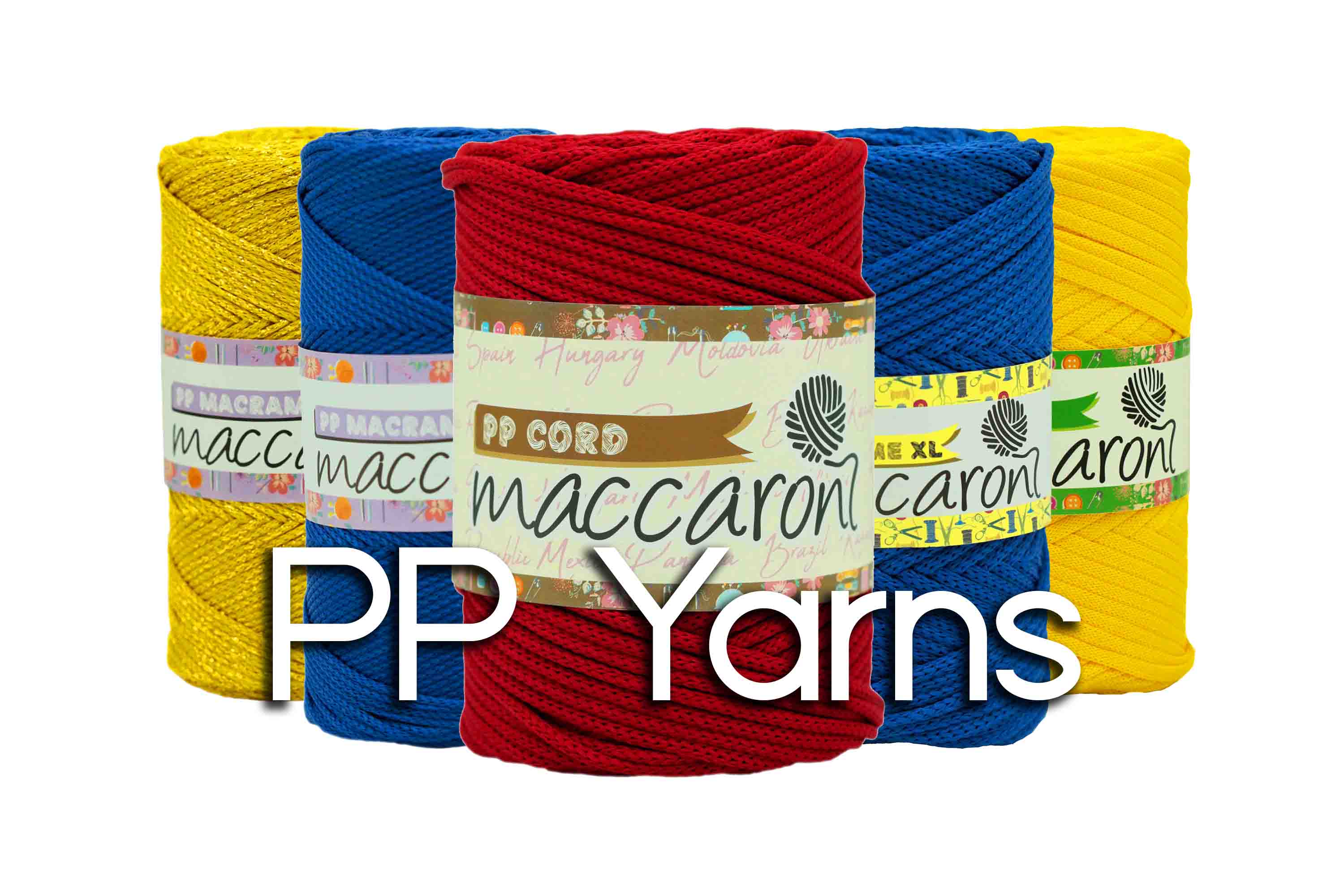 polypropylene yarns pp yarns pp cord pp macrame pp macrame xl pp macrame glitter maccaroni yarn turkey yarn